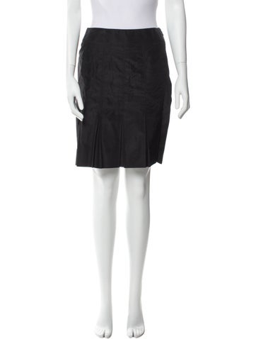 Carlisle Skirts Silk Knee-Length Skirt XS