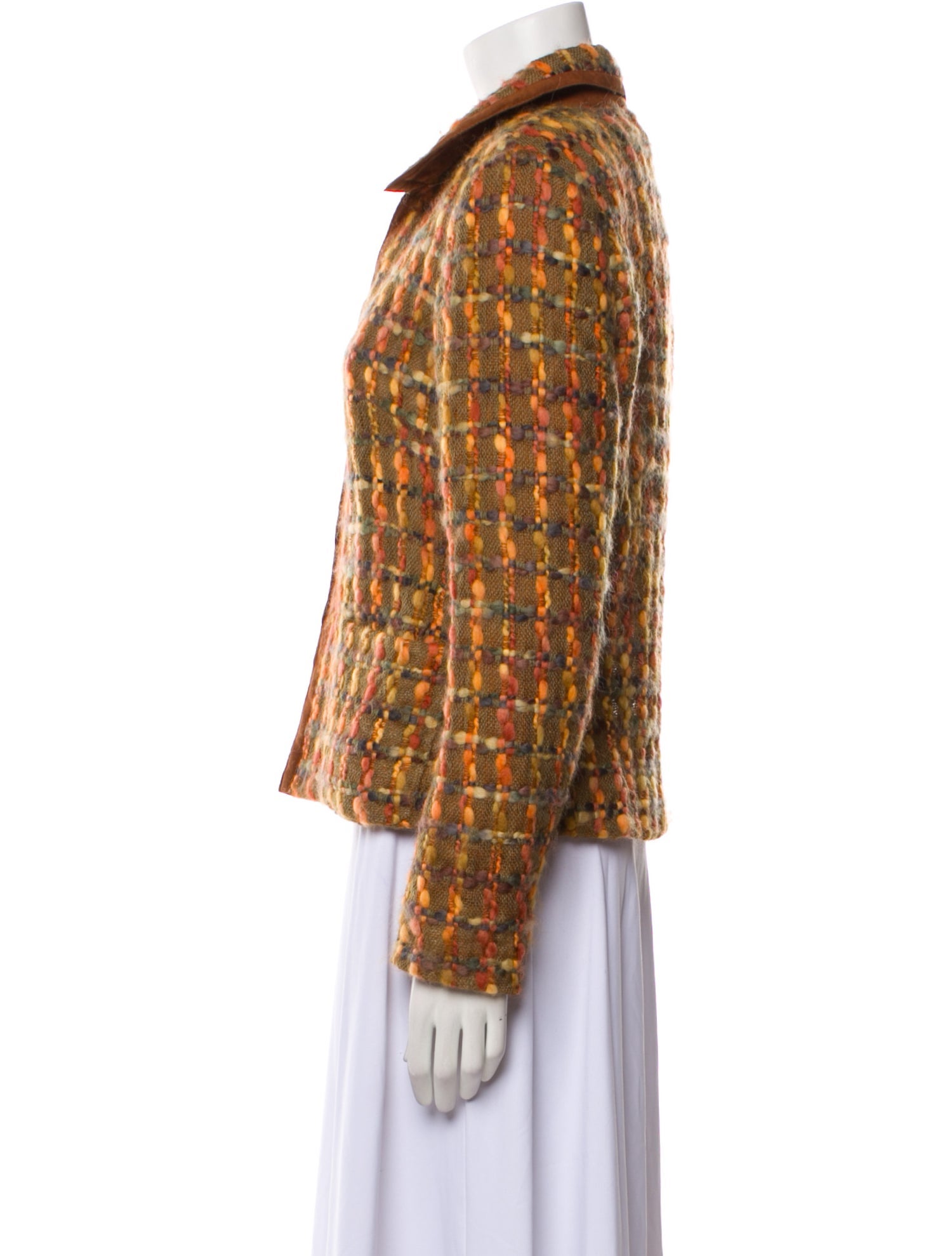 Carlisle Wool Tweed Pattern Blazer