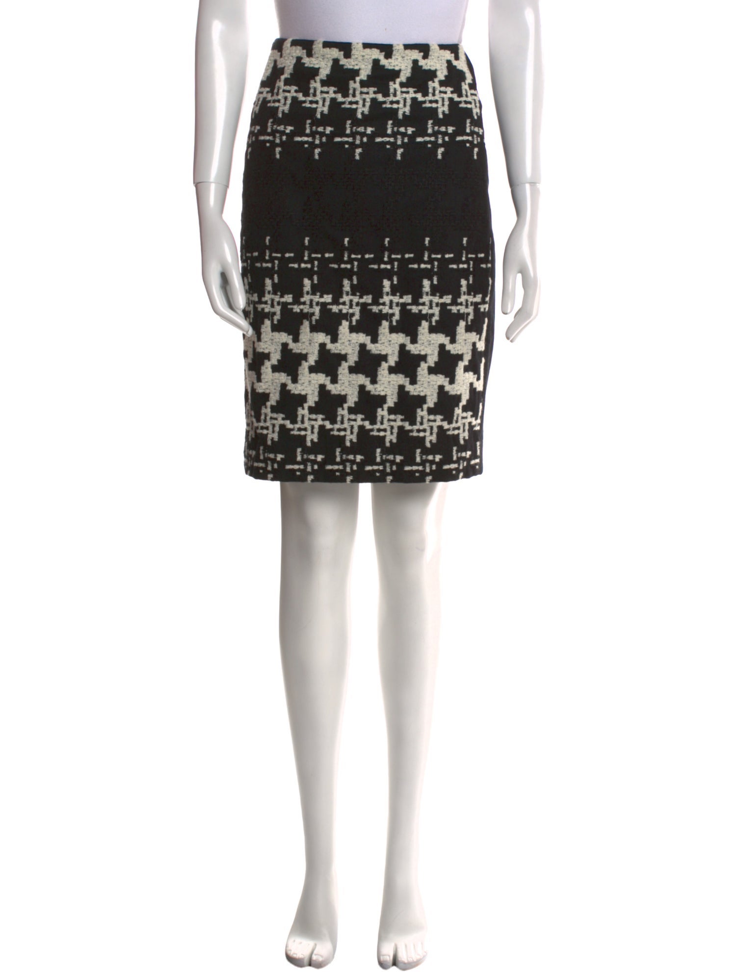 Carlisle Plaid Print Knee-Length Skirt