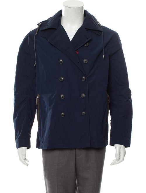 Cremieux Woven Summer Peacoat w/ Tags navy