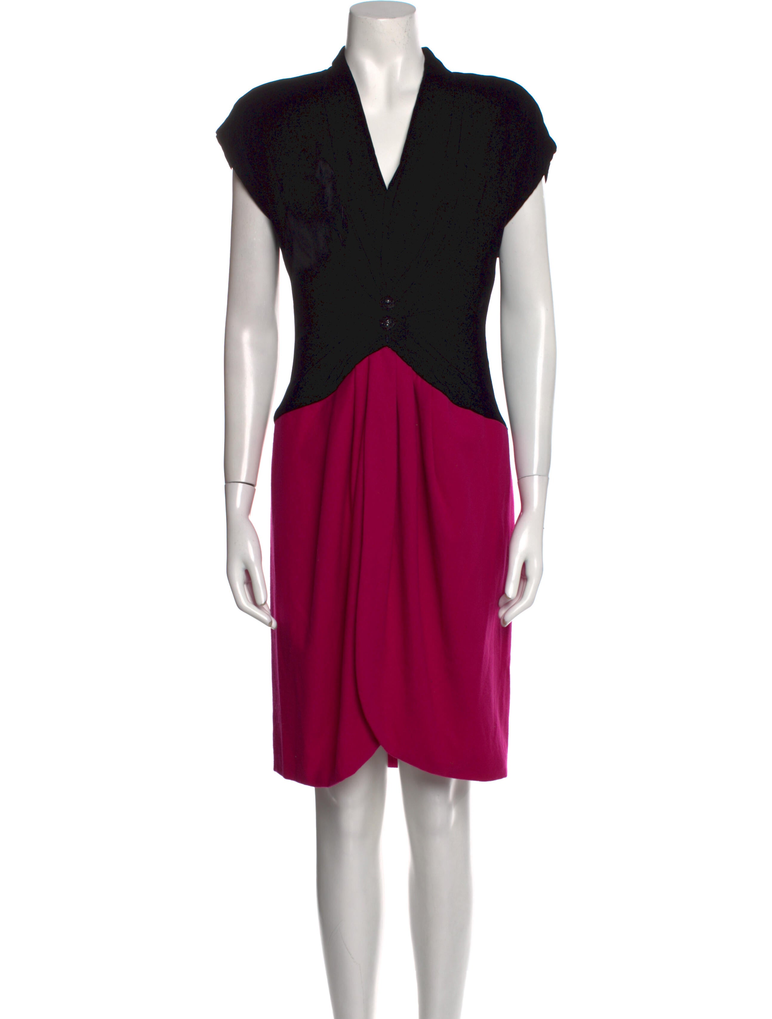 Carolyne Roehm Vintage Knee-Length Dress