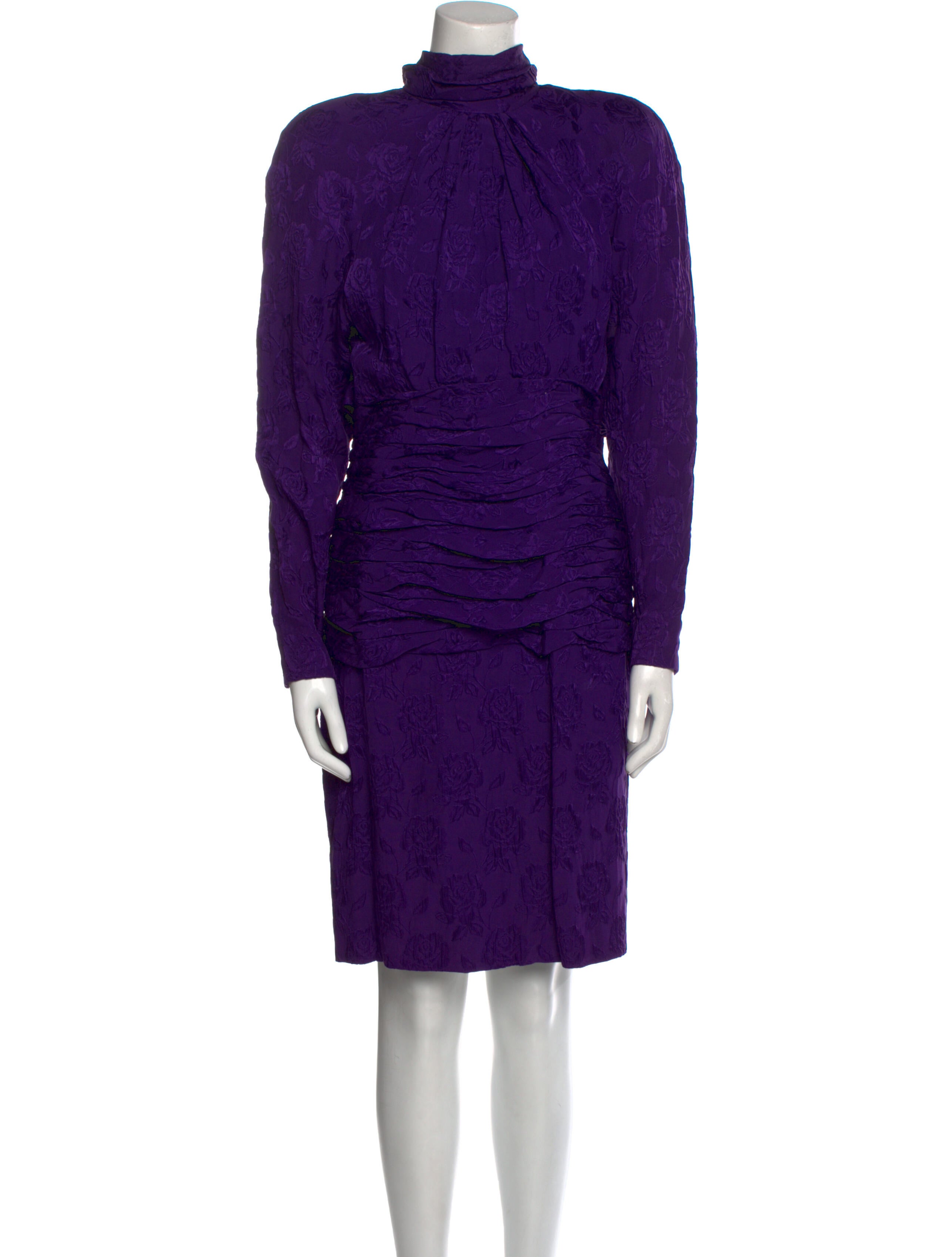 Carolyne Roehm Vintage Knee-Length Dress