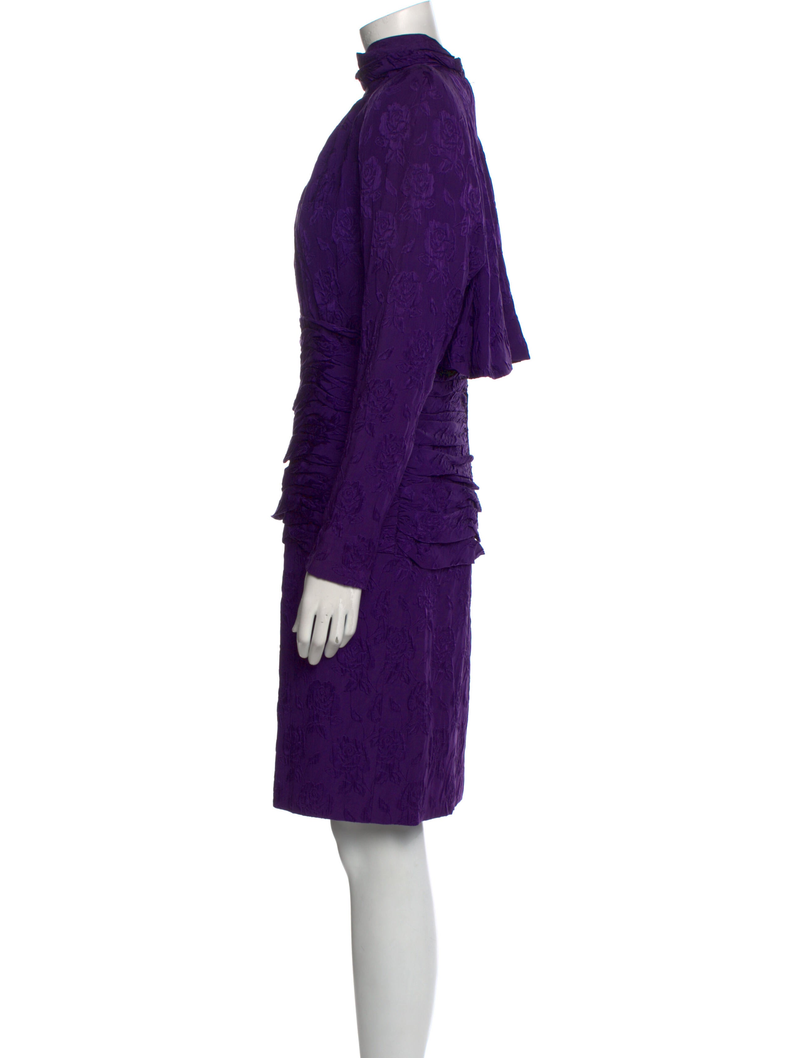 Carolyne Roehm Vintage Knee-Length Dress