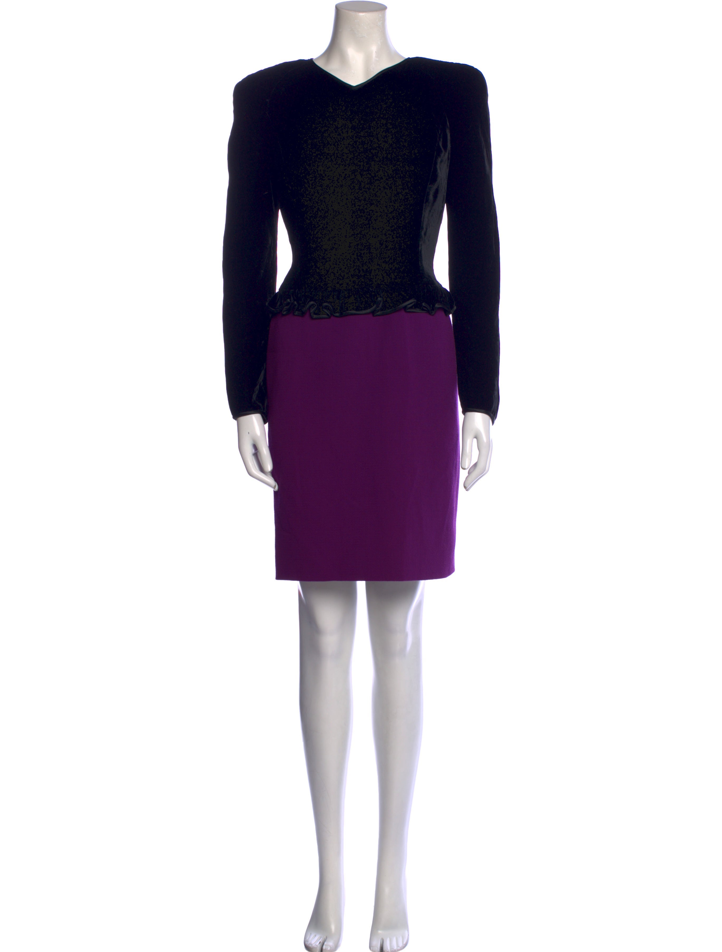 Carolyne Roehm 1980's Mini Dress