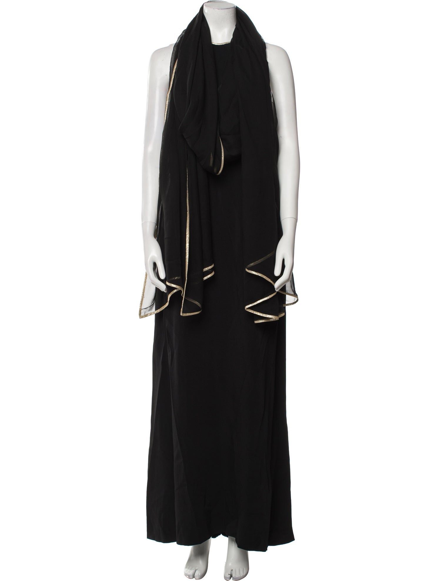 Carolyne Roehm Halterneck Long Dress