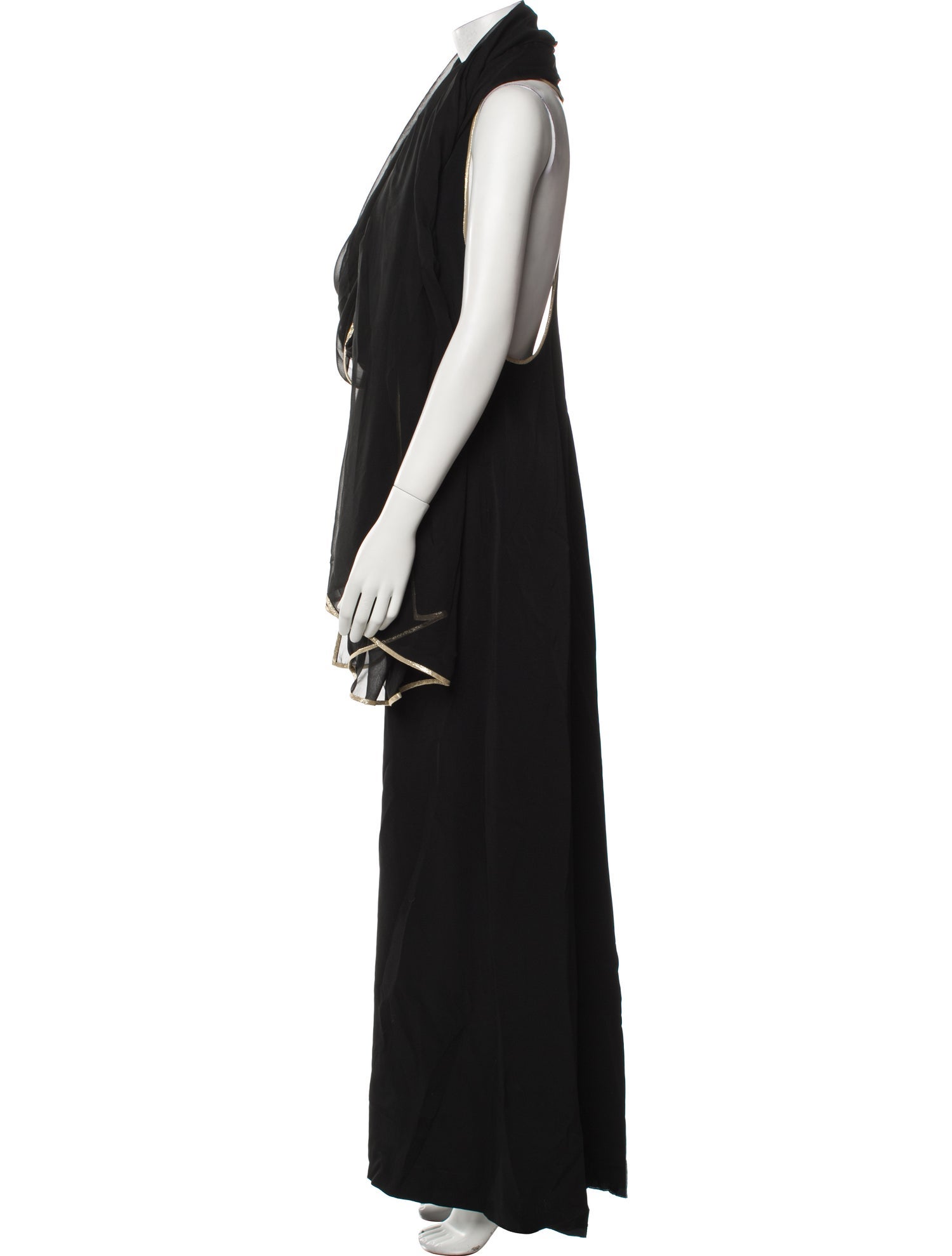 Carolyne Roehm Halterneck Long Dress