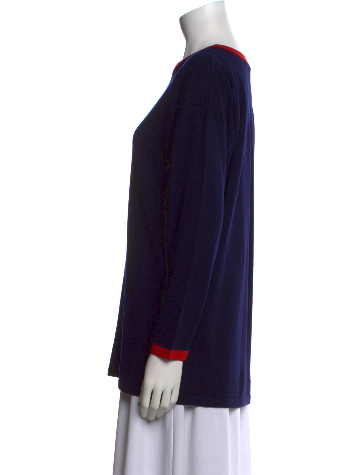 Carolyne Roehm Scoop Neck Sweater