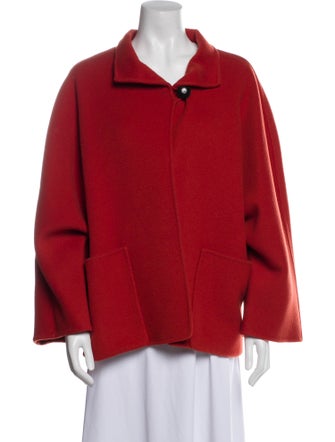Carolyne Roehm Virgin Wool Coat