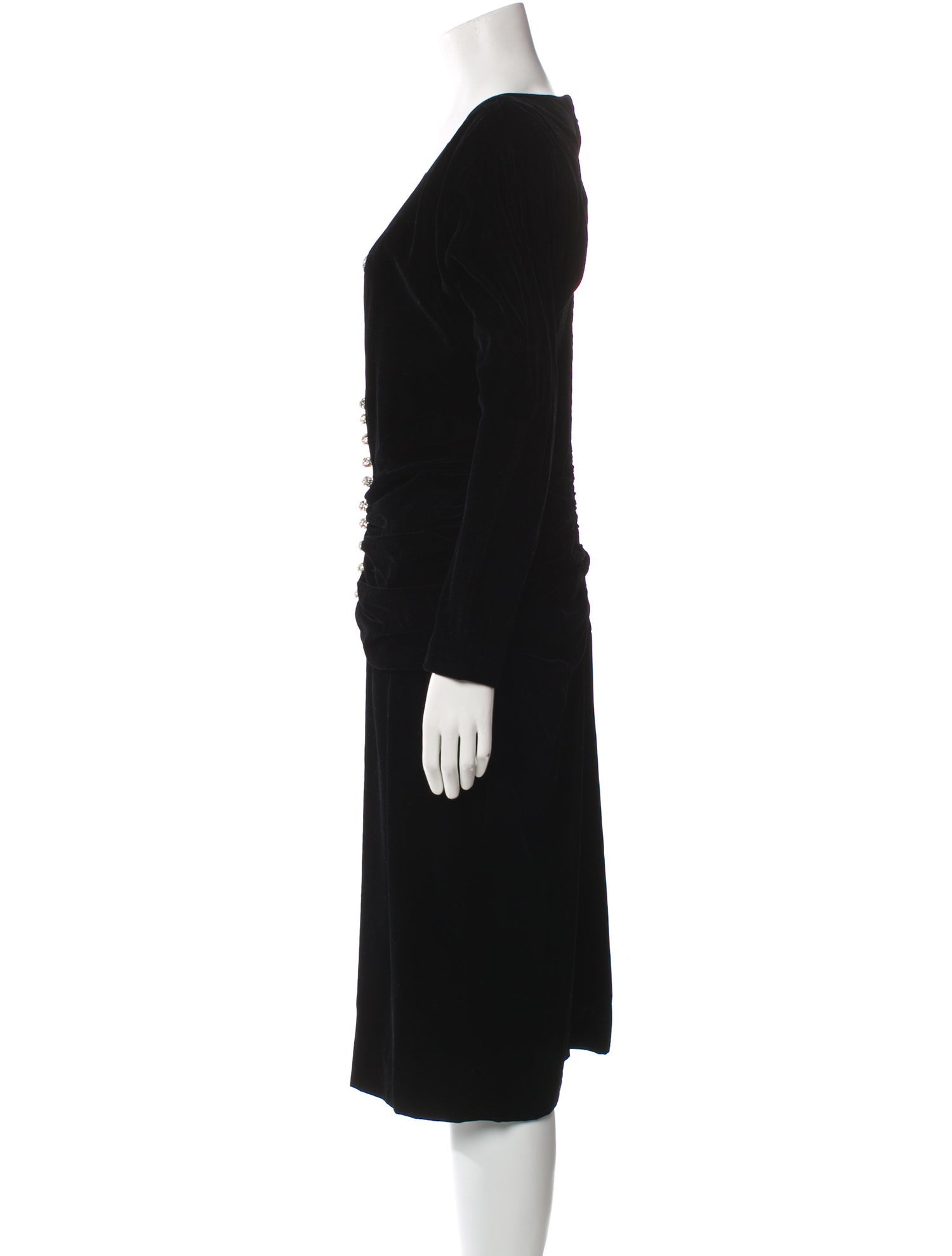 Carolyne Roehm Vintage Midi Length Dress