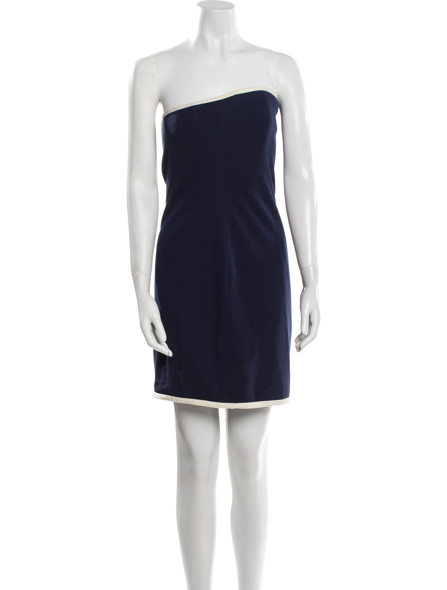 Carolyne Roehm Strapless Mini Dress