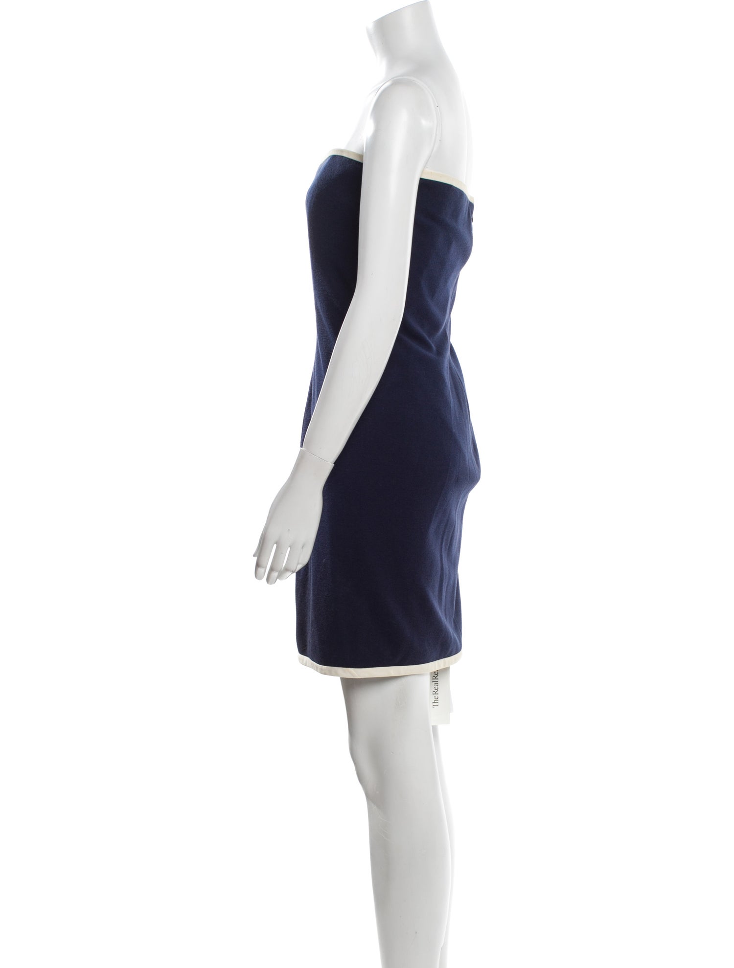 Carolyne Roehm Strapless Mini Dress