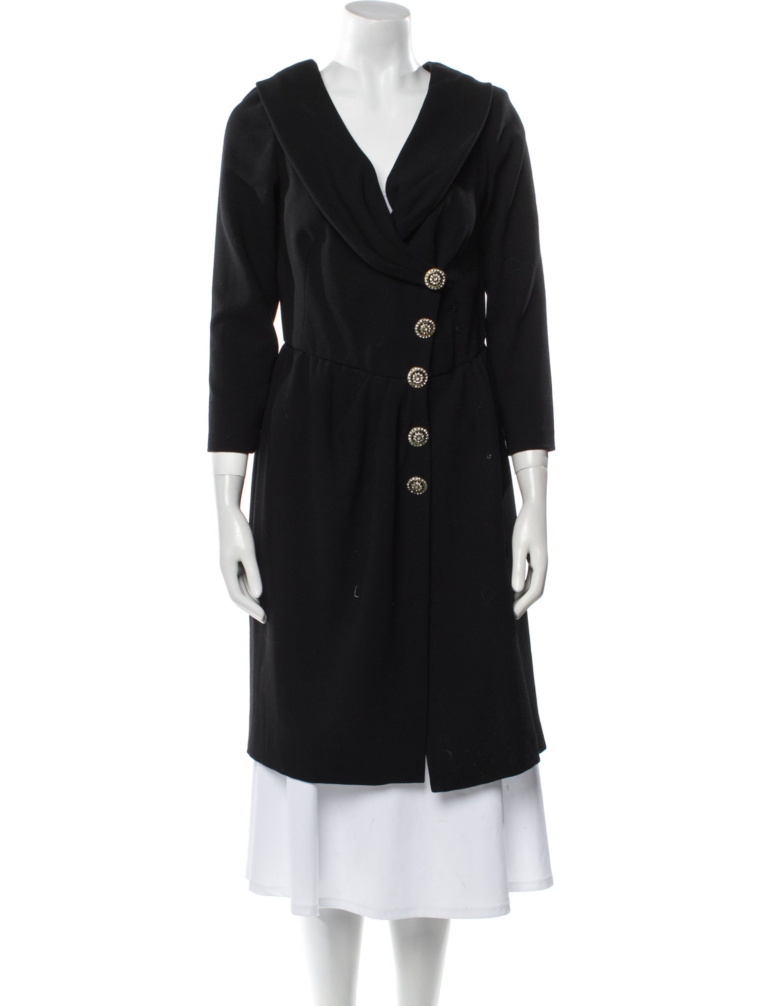 Carolyne Roehm Wool Evening Jacket