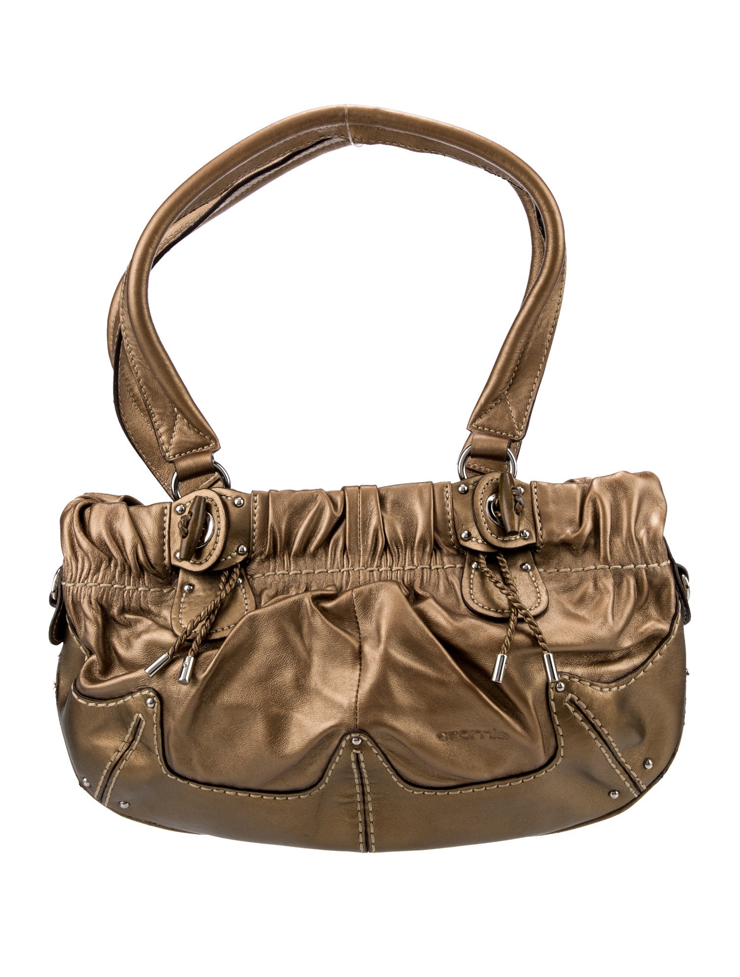 Cromia Leather Shoulder Bag