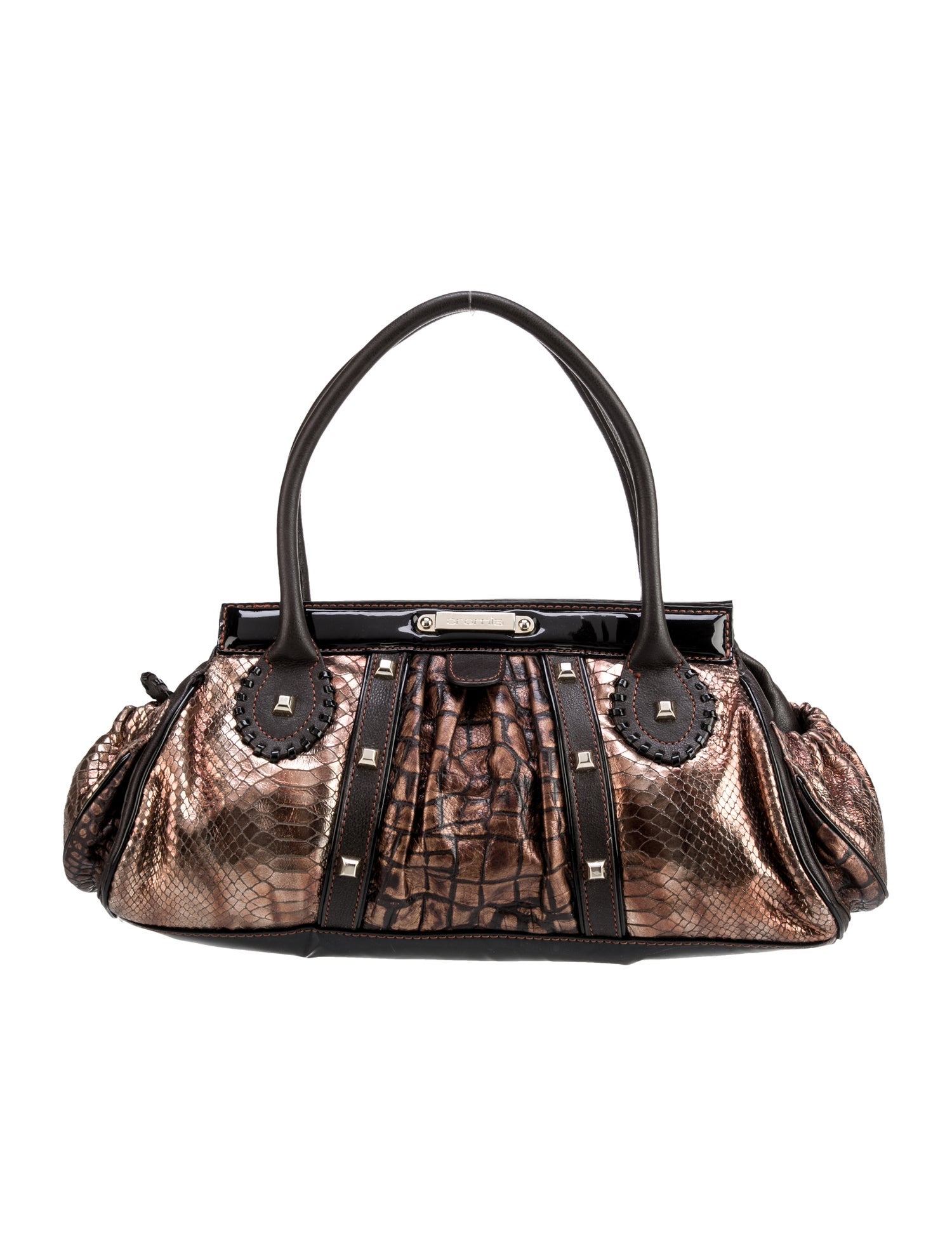 Cromia Leather Shoulder Bag