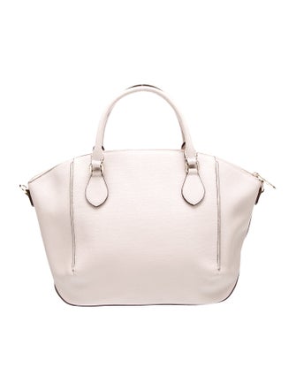 Cromia Saffiano Leather Top Handle Bag