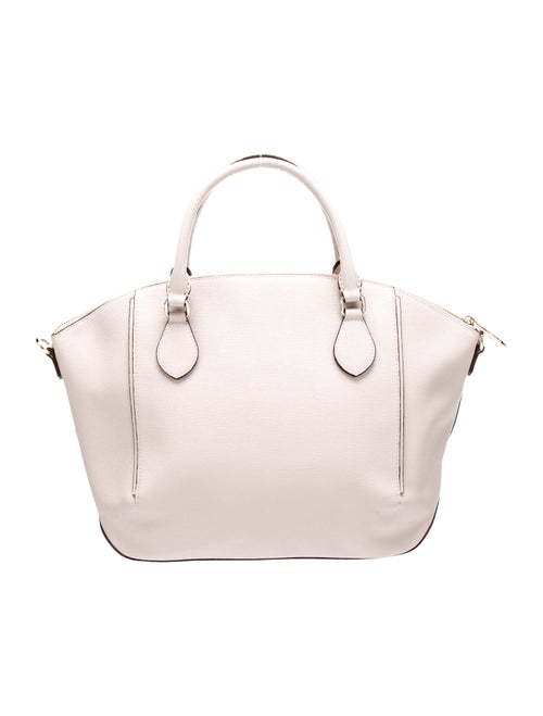 Cromia Saffiano Leather Top Handle Bag