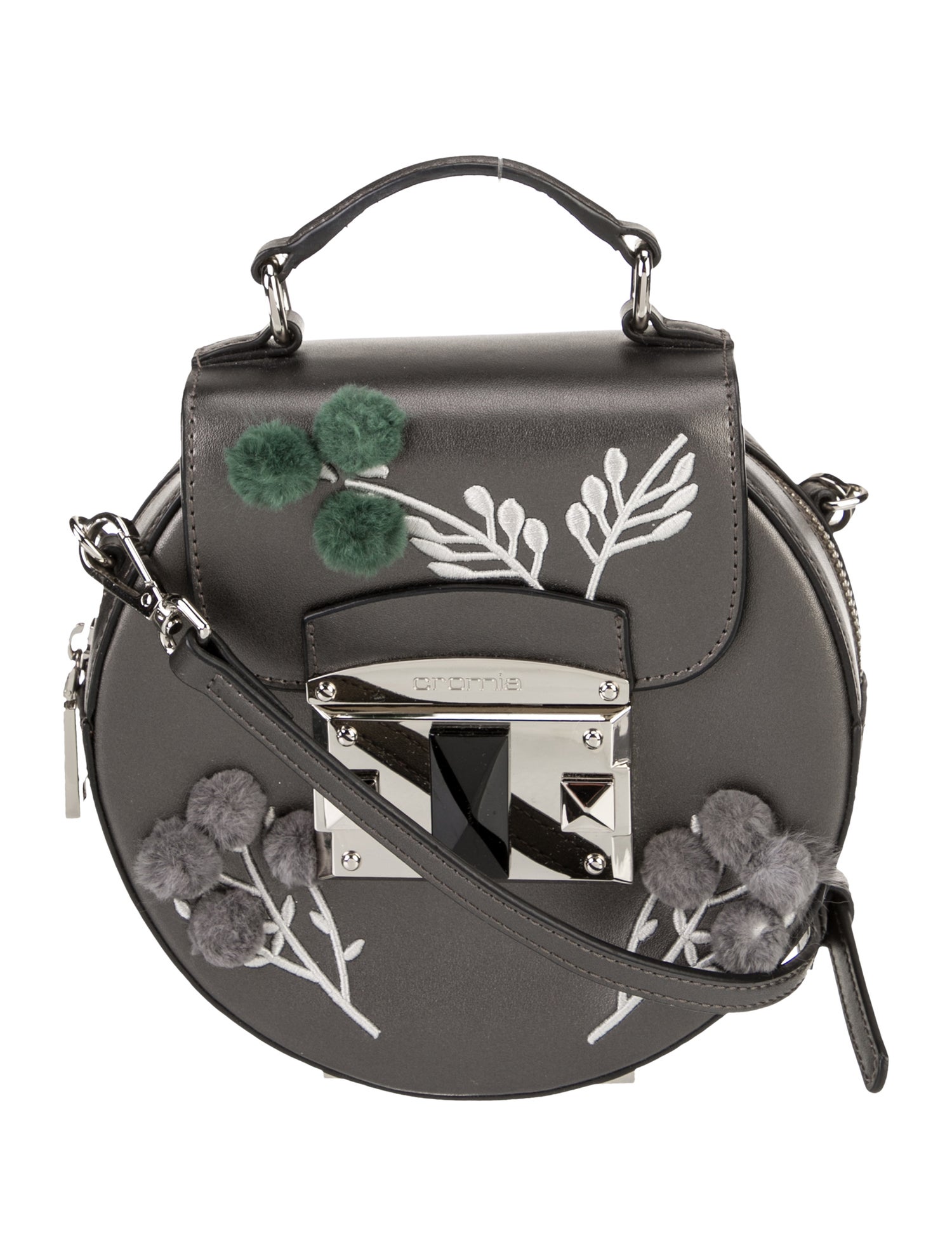 Cromia Leather Crossbody Bag