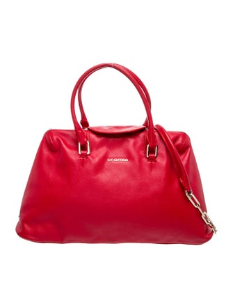 Cromia Leather Top Handle Bag