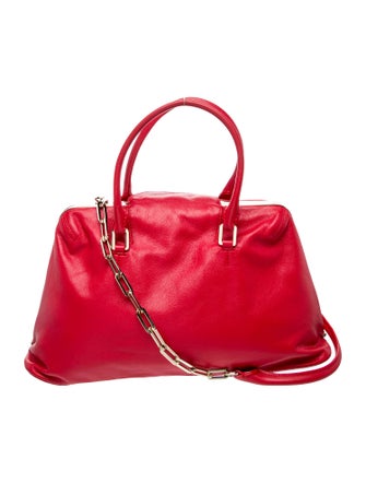 Cromia Leather Top Handle Bag