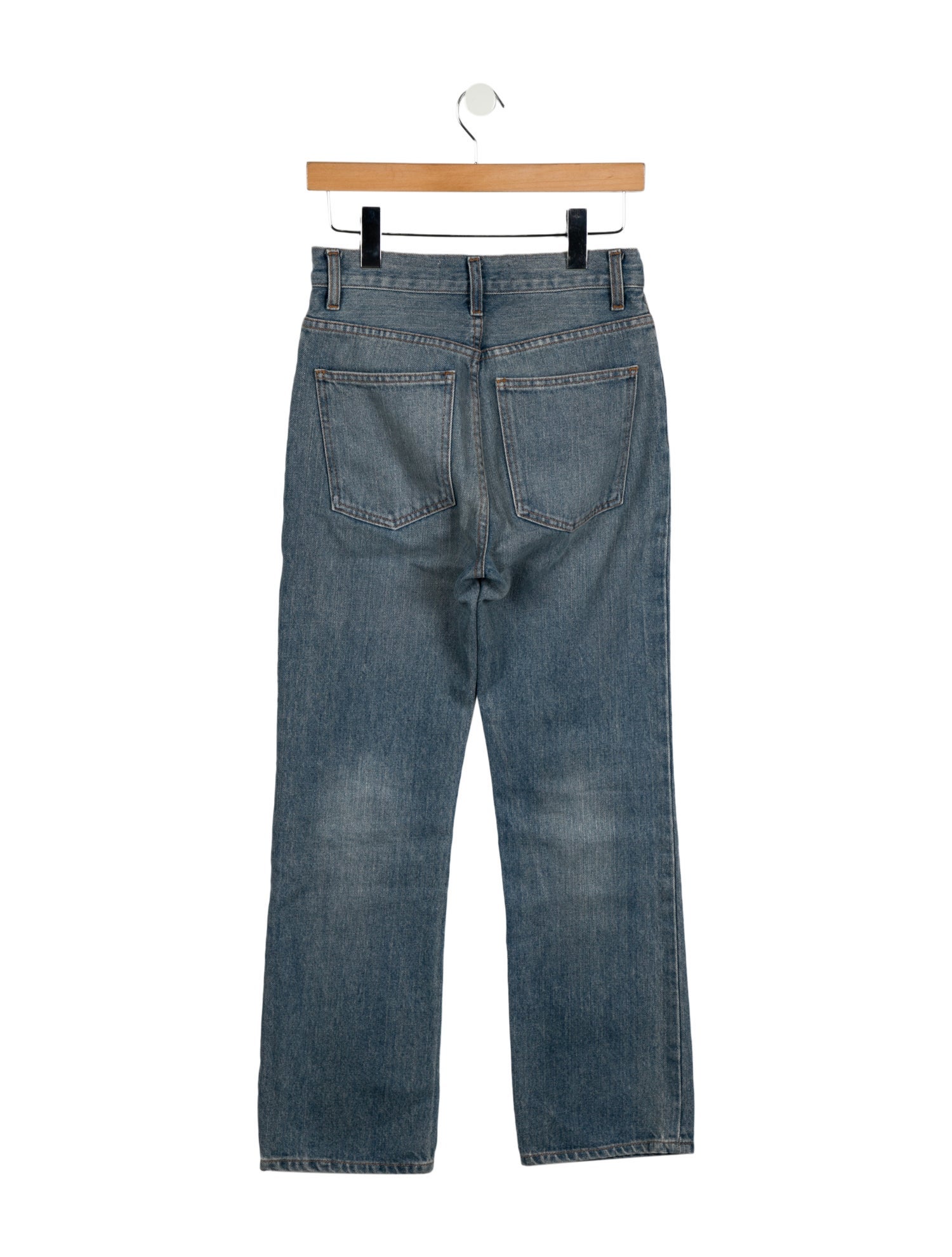 Caron Callahan High-Rise Straight Leg Jeans