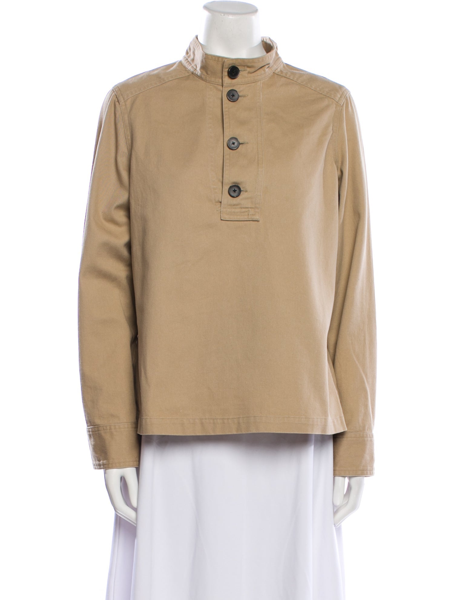 Caron Callahan Mock Neck Long Sleeve Sweatshirt