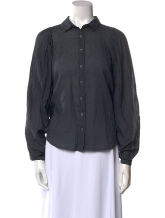 Caron Callahan Long Sleeve Button-Up Top