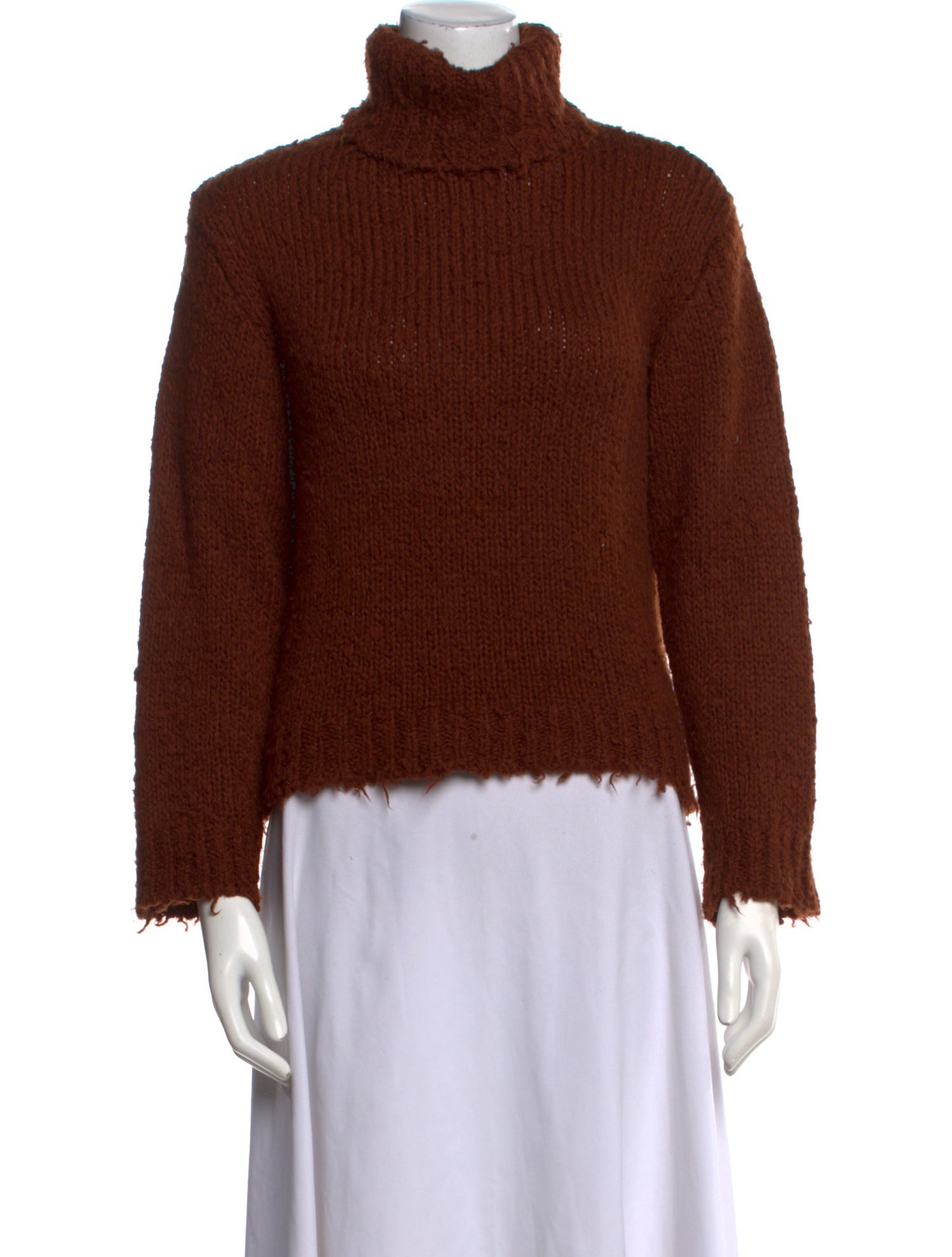 Caron Callahan Merino Wool Turtleneck Sweater