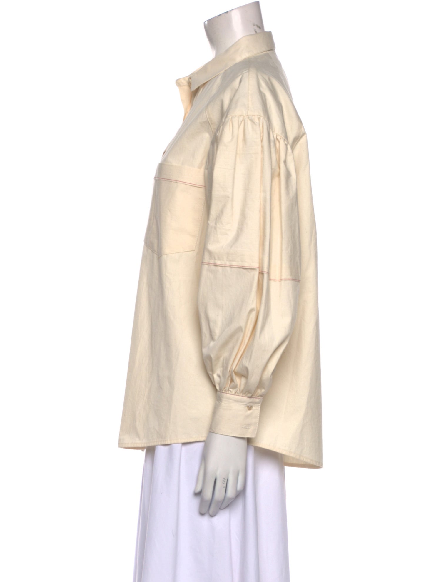 Caron Callahan Long Sleeve Button-Up Top