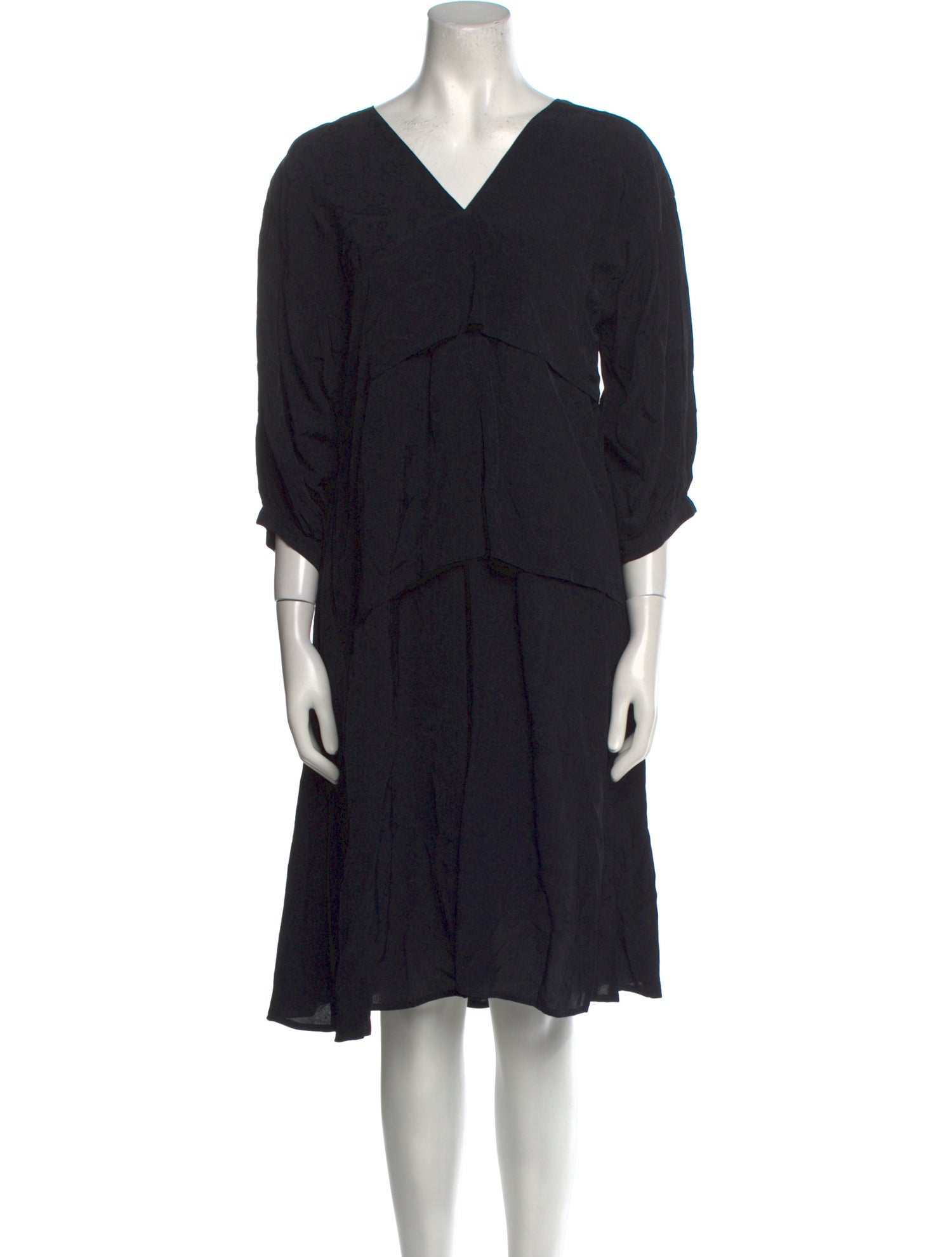 Caron Callahan V-Neck Mini Dress