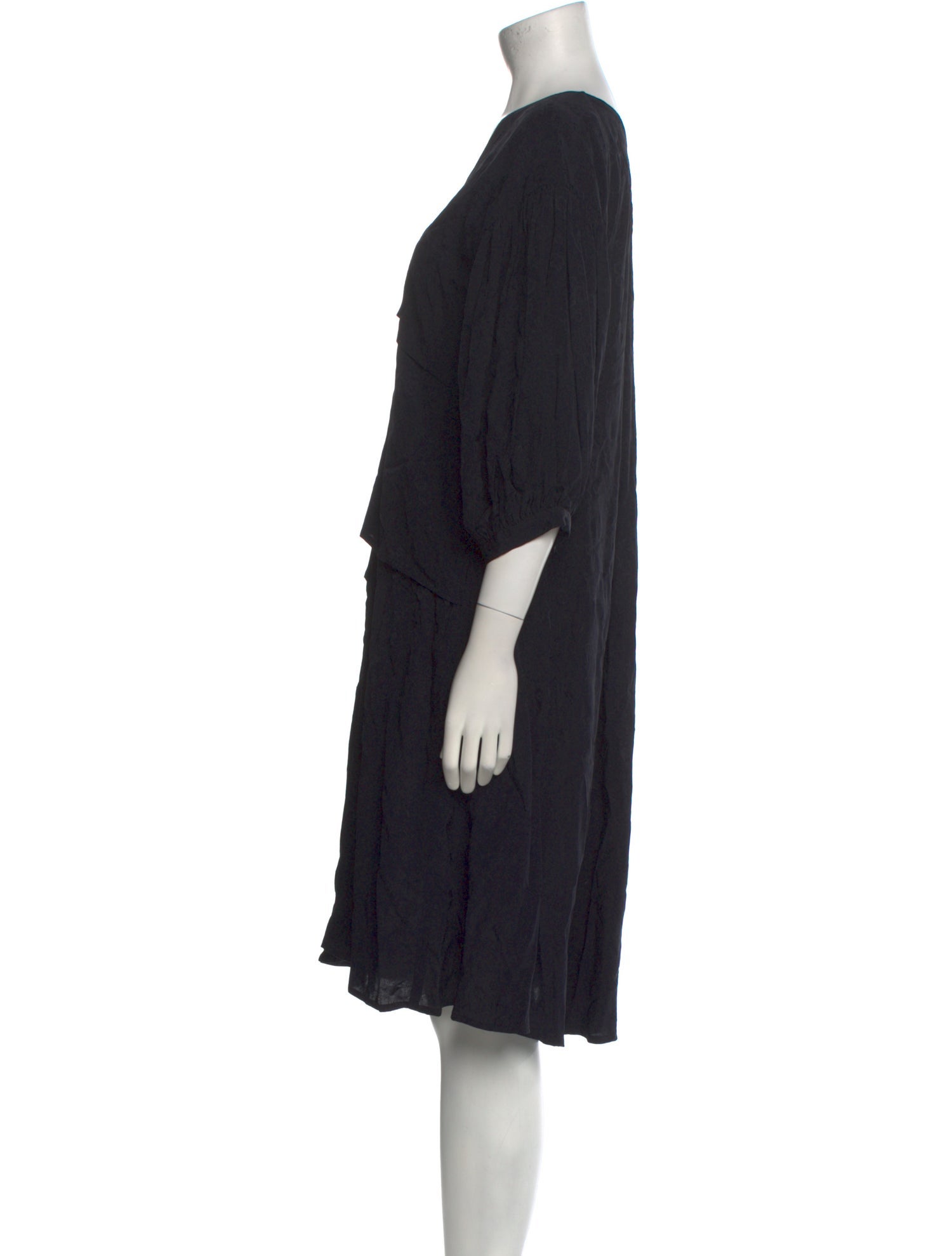 Caron Callahan V-Neck Mini Dress