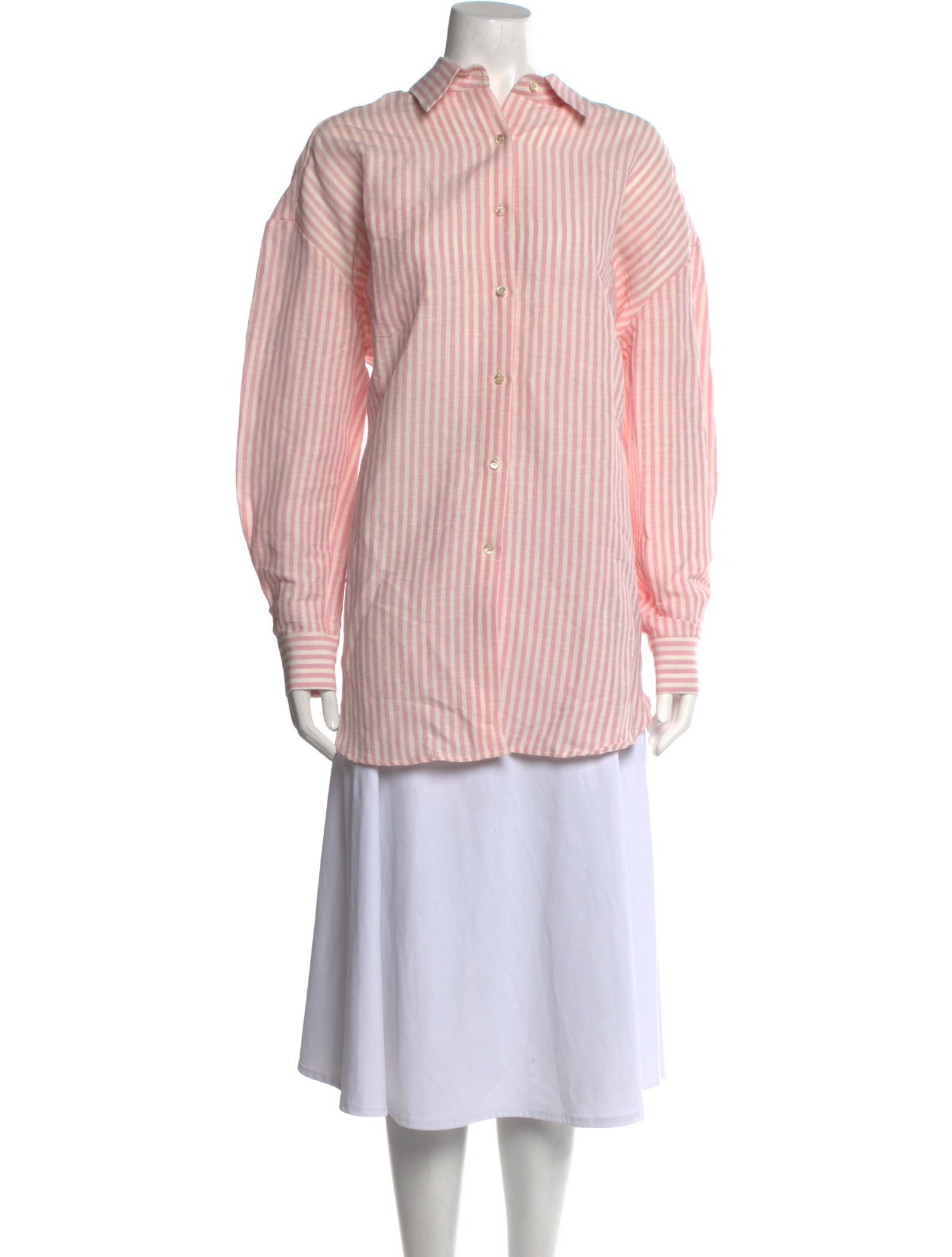 Caron Callahan Linen Striped Tunic