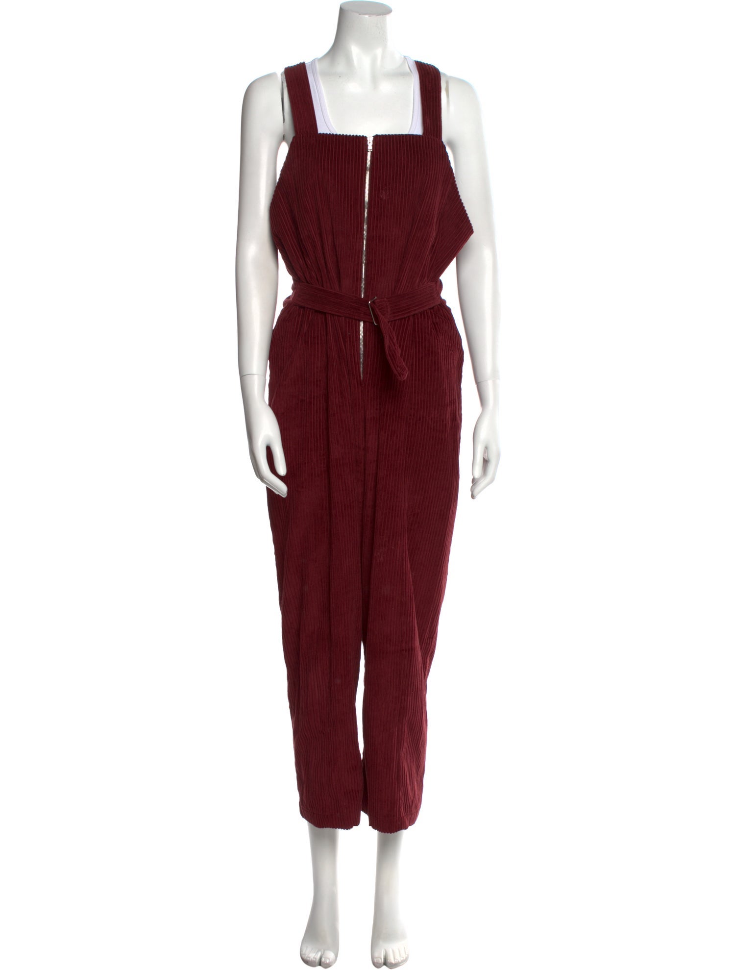 Caron Callahan Square Neckline Jumpsuit
