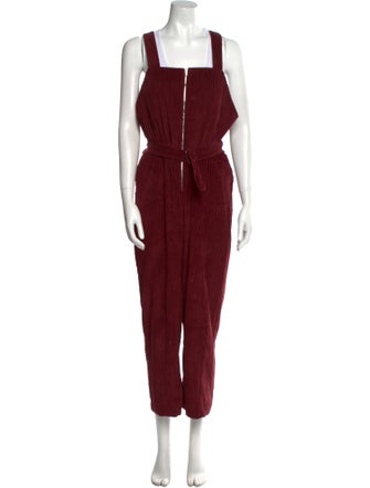 Caron Callahan Square Neckline Jumpsuit