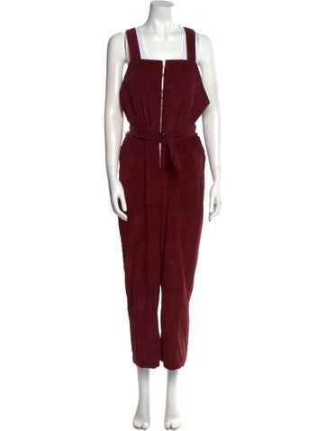 Caron Callahan Jumpsuits and Rompers Square Neckline Jumpsuit S