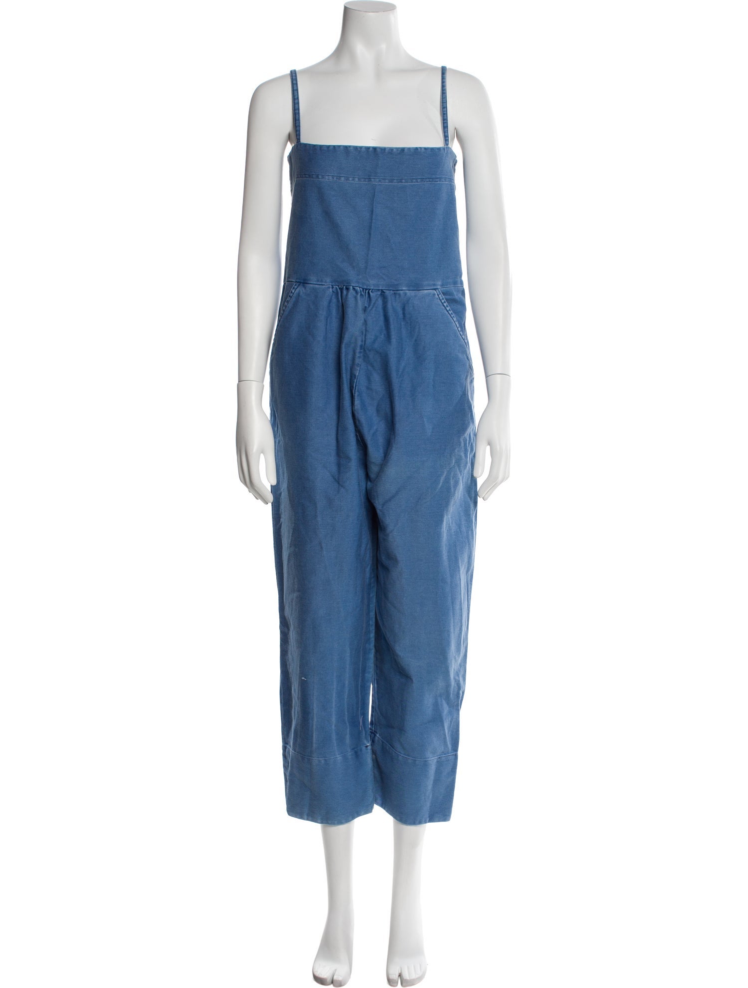 Caron Callahan Square Neckline Jumpsuit