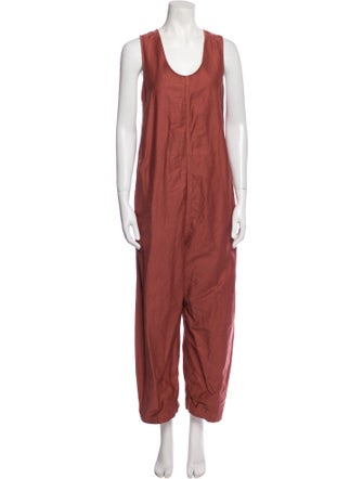 Caron Callahan Scoop Neck Jumpsuit