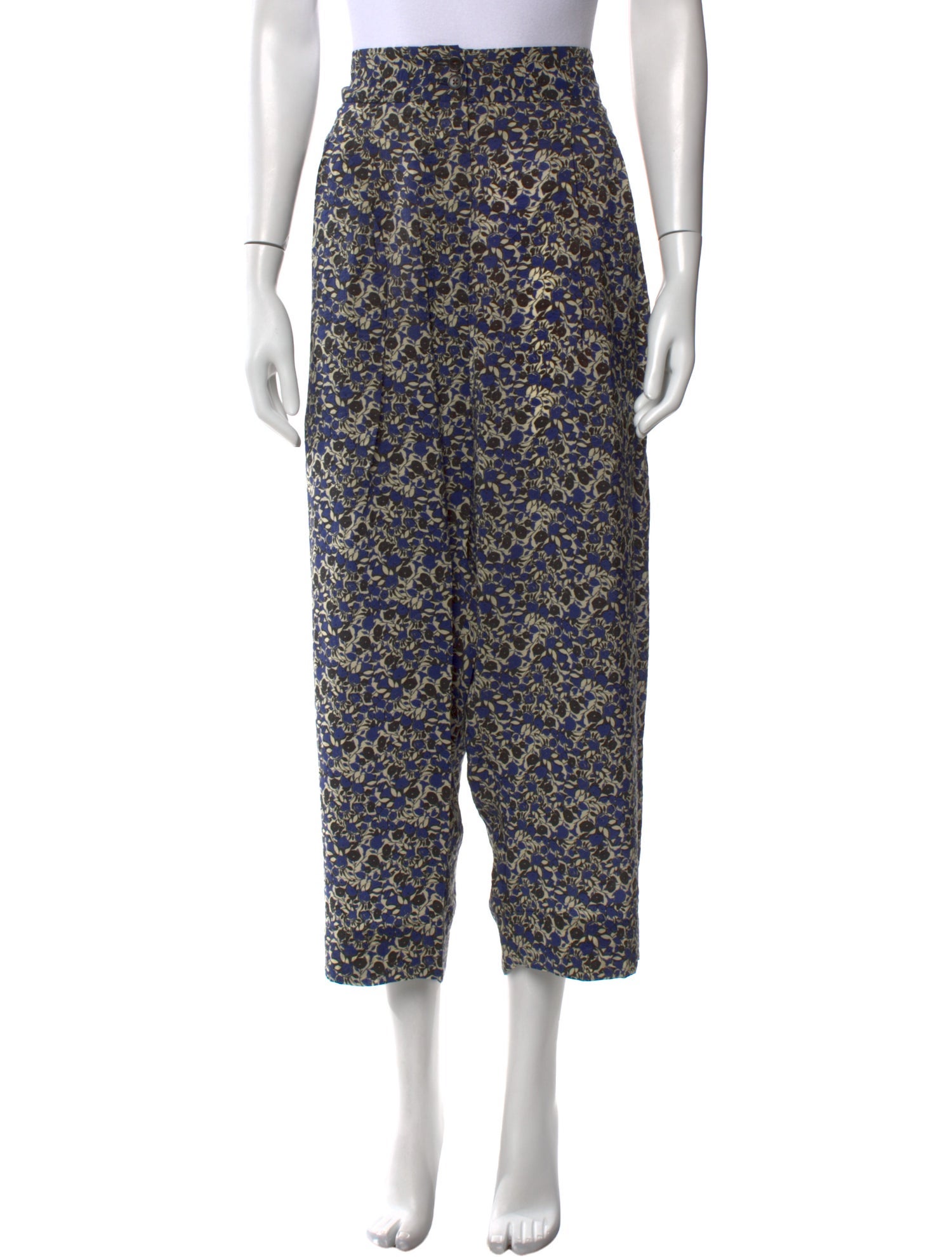 Caron Callahan Printed Wide Leg Pants