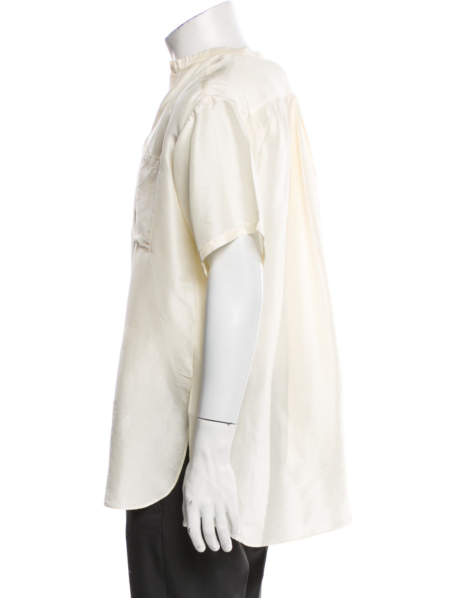 Caron Callahan Silk Short Sleeve Shirt