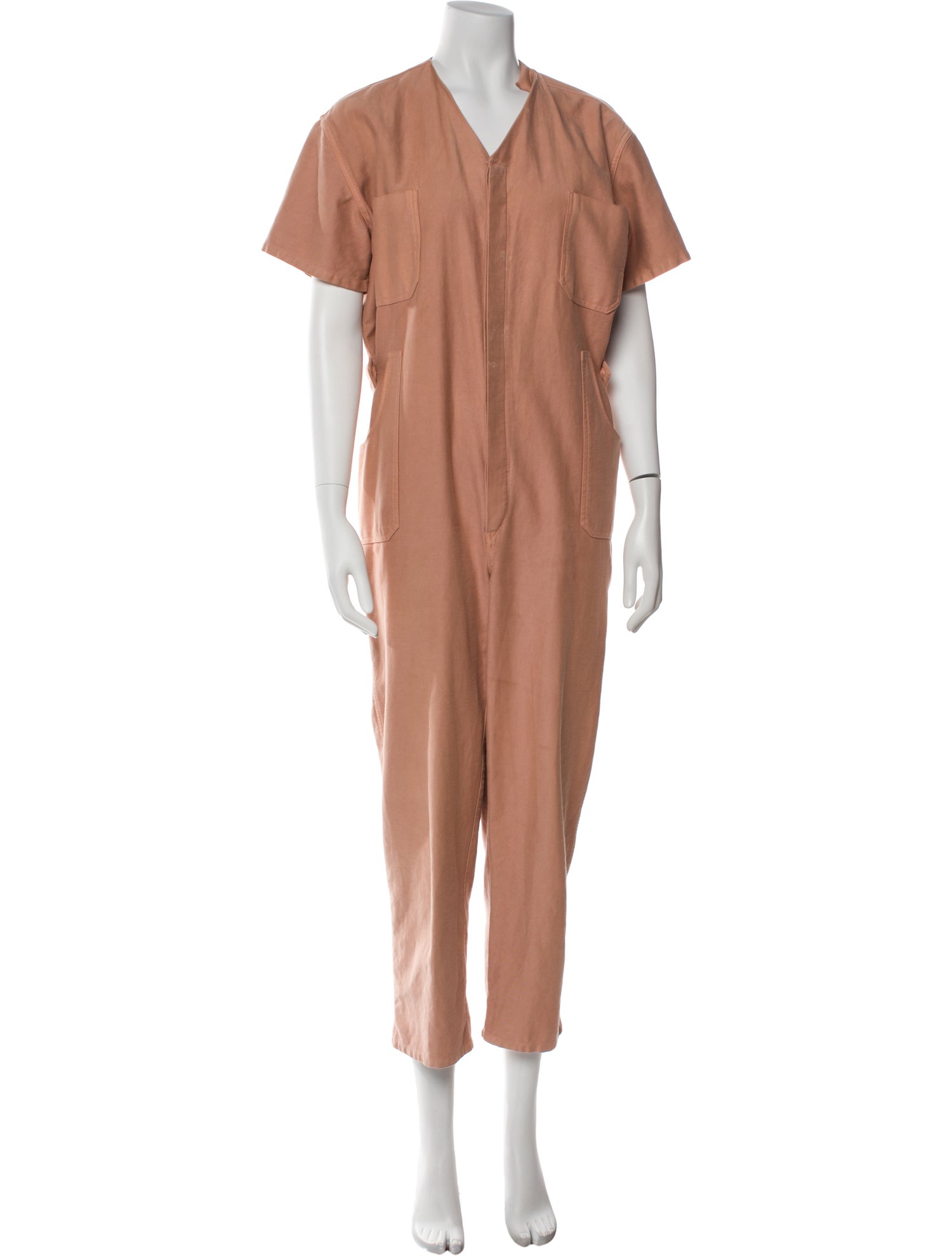 Caron Callahan V-Neck Jumpsuit