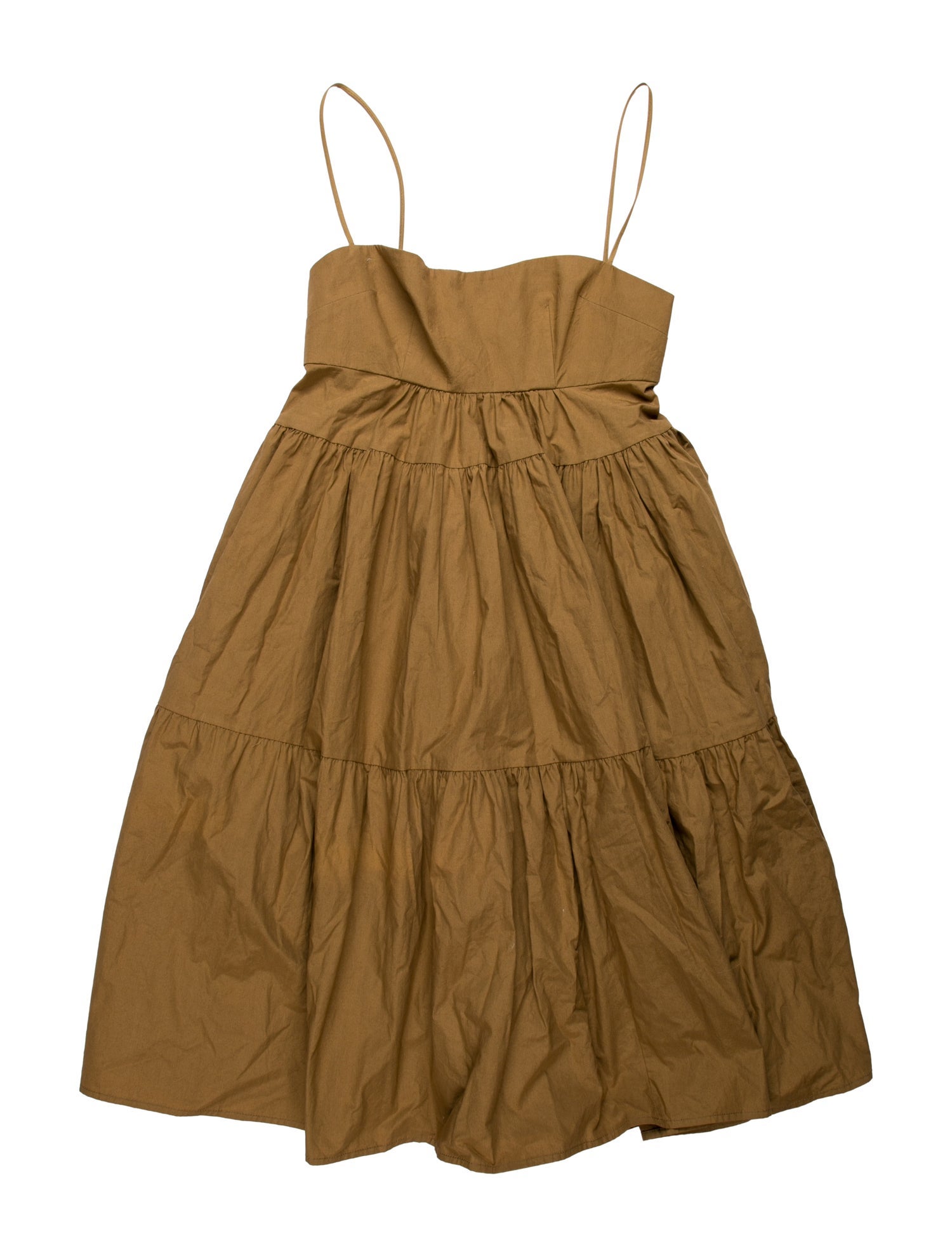 Caron Callahan Square Neckline Mini Dress