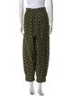 Caron Callahan Polka Dot Print Skinny Leg Pants
