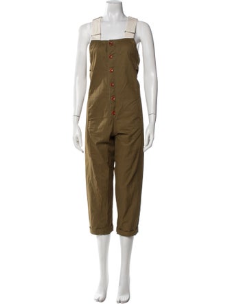 Caron Callahan Square Neckline Jumpsuit