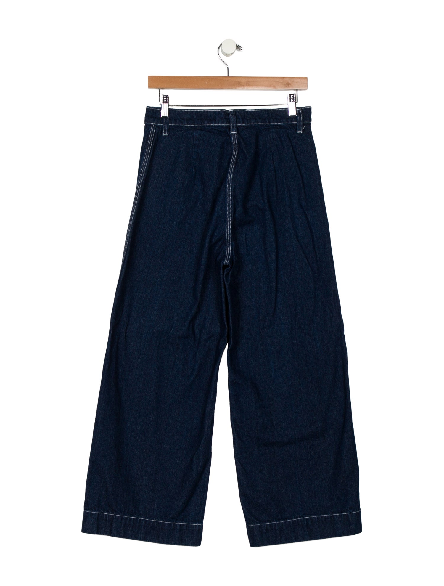 Caron Callahan High-Rise Wide Leg Jeans