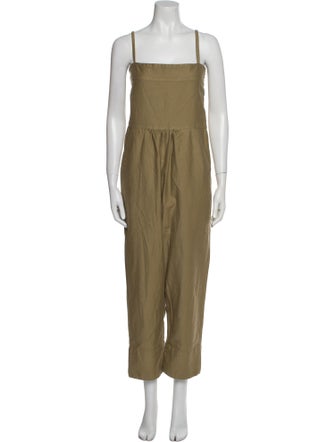 Caron Callahan Square Neckline Jumpsuit