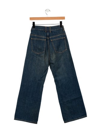 Caron Callahan High-Rise Wide Leg Jeans