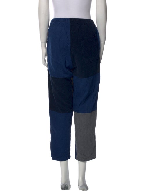 Caron Callahan Colorblock Pattern Straight Leg Pants