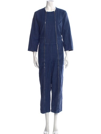 Caron Callahan Crew Neck Jumpsuit