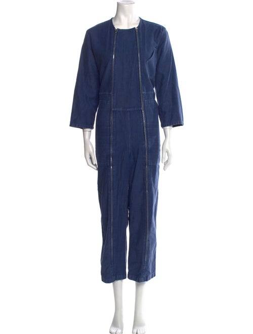 Caron Callahan Crew Neck Jumpsuit