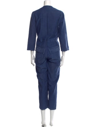 Caron Callahan Crew Neck Jumpsuit