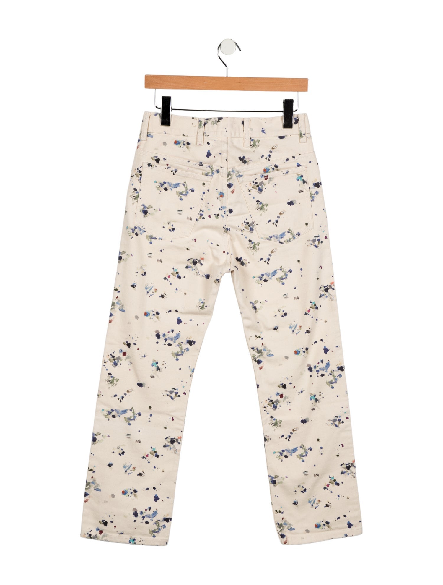 Caron Callahan Mid-Rise Straight Leg Jeans